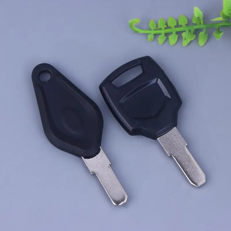 2Pcs Disc Detainer Lock Key Blank Embryo Tools Part DMS Motorcycle Trunk Storage Box Tail Box Lock Key Embryo Oasis Select