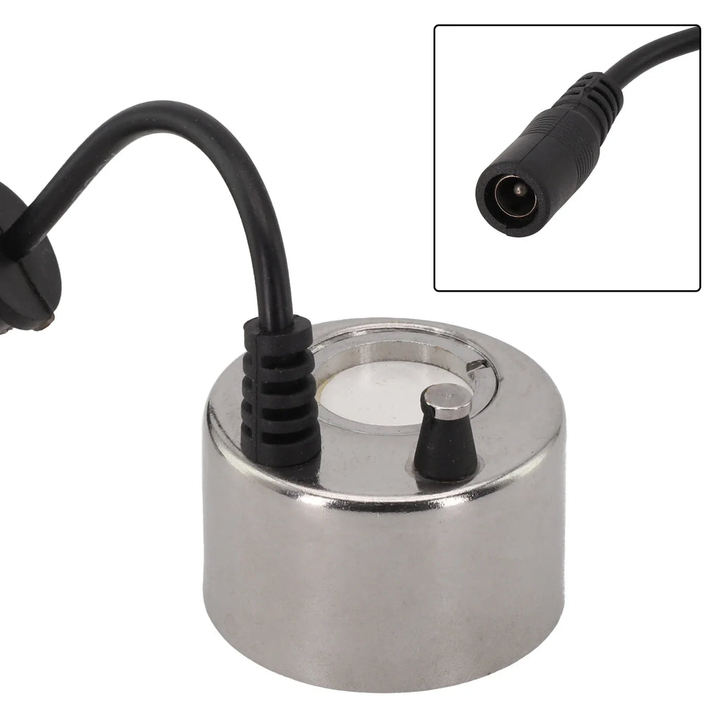 Garden Fog Maker 38mm Fog Maker Stainless Steel 5m Clamp Belt Good Quality Maximum Evaporation 350ml h Balcony Garden Oasis Select