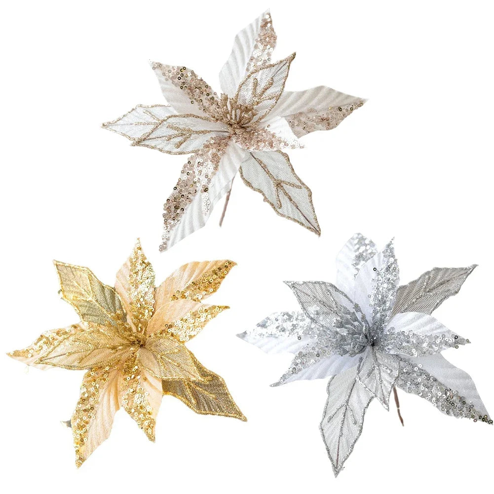 Artificial Flowers Christmas Tree Ornaments Christmas Festival Creative Decorating Options Elegant Christmas Decorations Oasis Select
