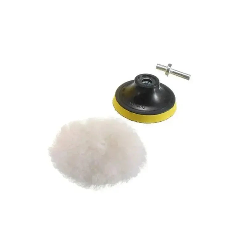 Polishing Sponge Plate Set Imitation Plush Waxing Angle Grinding Cleaning Sponge Wheel Car Beauty Set Electric Drill Polishing Oasis Select
