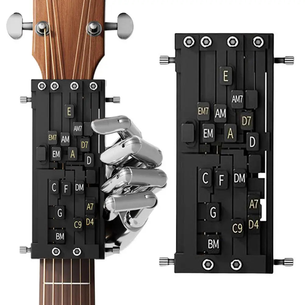 Portable Guitar Chord Trainer – One-Touch Learning Aid