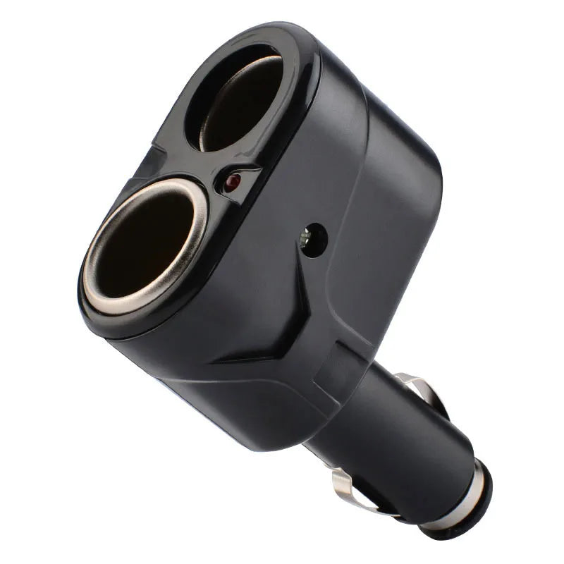  12V 24V Dual Cigarette Lighter Sockets Car Charger Splitter Lighter Splitter Cigar Lighter Double Dual Adapter Car Accessories Oasis Select