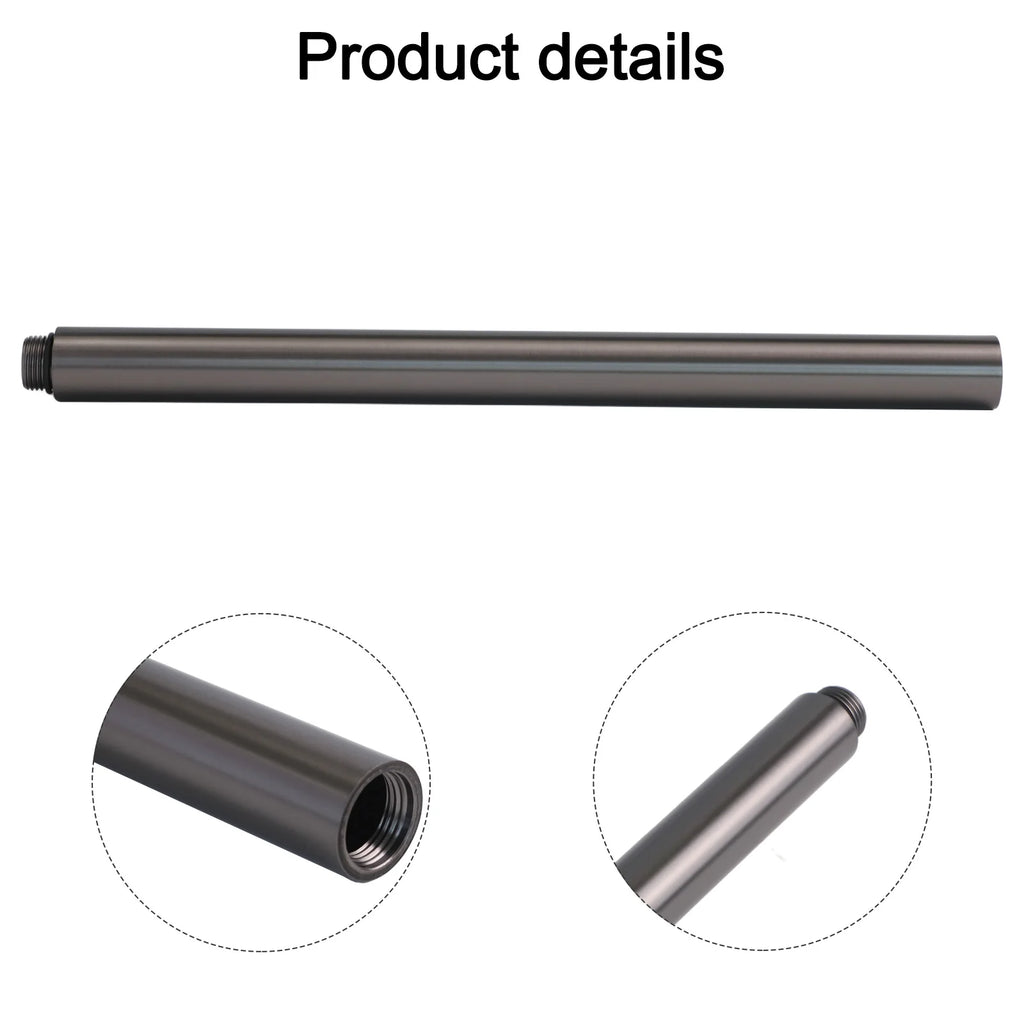 30cm Shower Extender Bathtub Shower System Round Extension Bar Shower Set Extension Tube Bathroom Accessories Oasis Select
