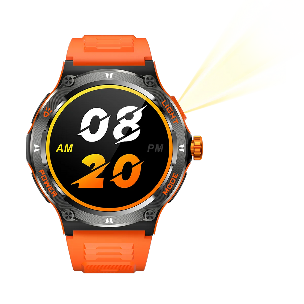 MINGCC Bluetooth Smartwatch 2025 – Calls, Health & Compass