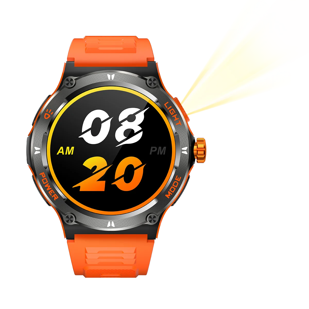 MINGCC Bluetooth Smartwatch 2025 – Calls, Health & Compass