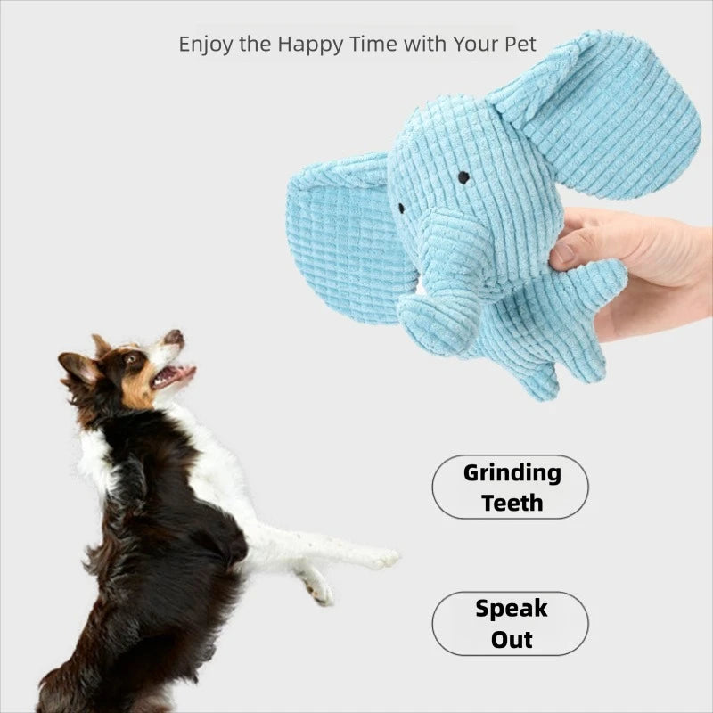 Pet Plush Toy Dog Calming Duck Companion Sleeping Duck Toys Chew Toy Durable Squeaky for Puppy Pet Teeth Cleaning Chew Pet Toy Oasis Select
