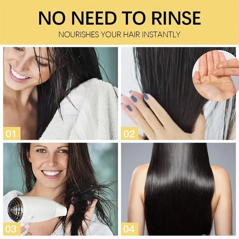 Keratin Collagen Hair Mask – 5-Second Smooth & Frizz Control Keratin Hair Mask Oasis Select