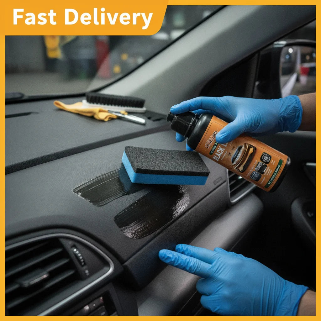 Car Plastic Restorer Spray – Deep Clean & Hydrophobic Coat