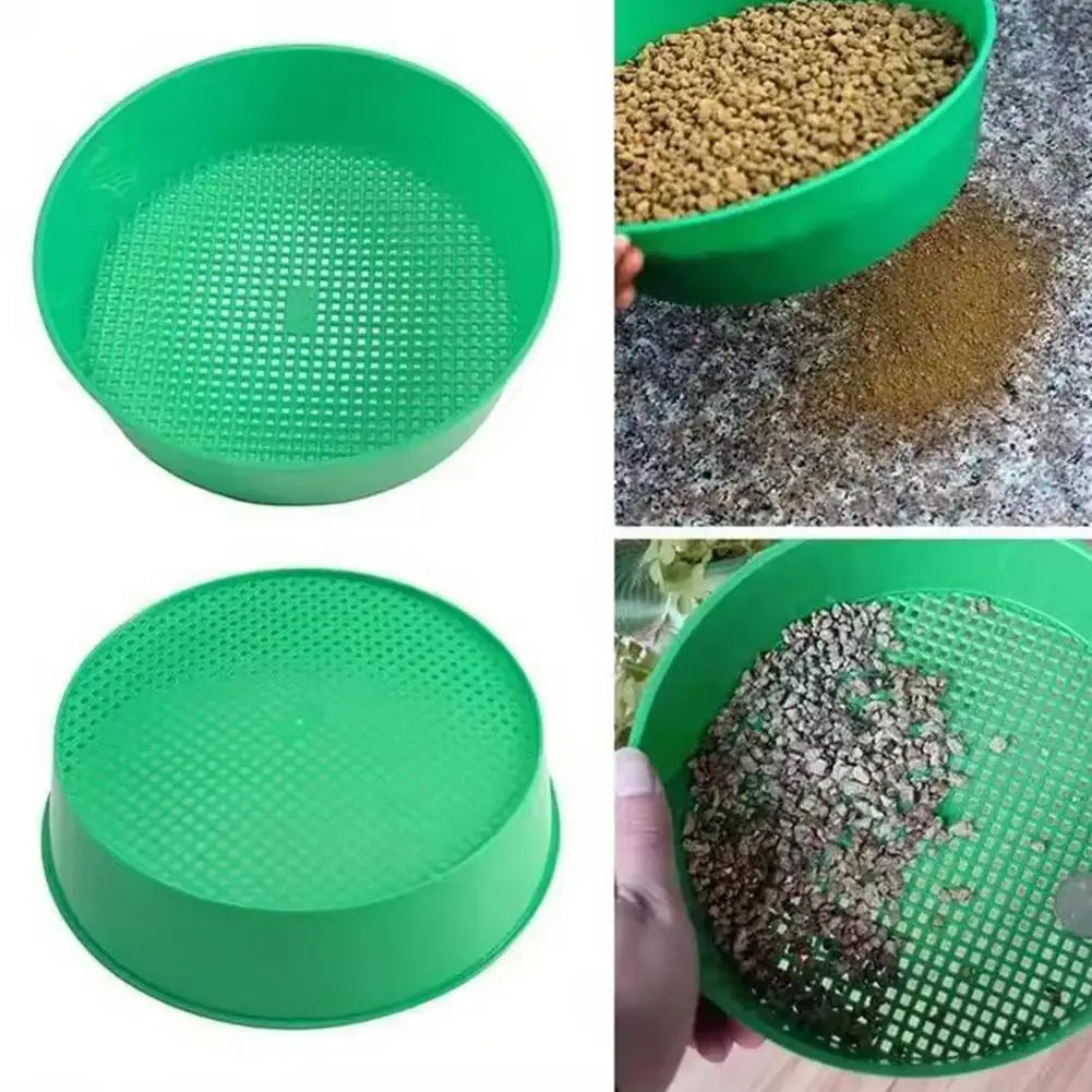Plastic Garden Soil Sifter Sieve – Compost & Rock Separator