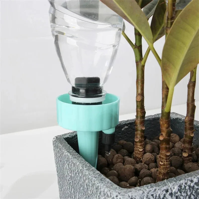 6/18/30pcs Automatic Flower Watering Device Adjustable Dripper Watering Device Self-Watering Gardening Potted Plant Irrigation Oasis Select