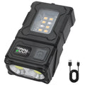 Mini Rechargeable LED Flashlight 800LM | Clip-On Magnetic Torch