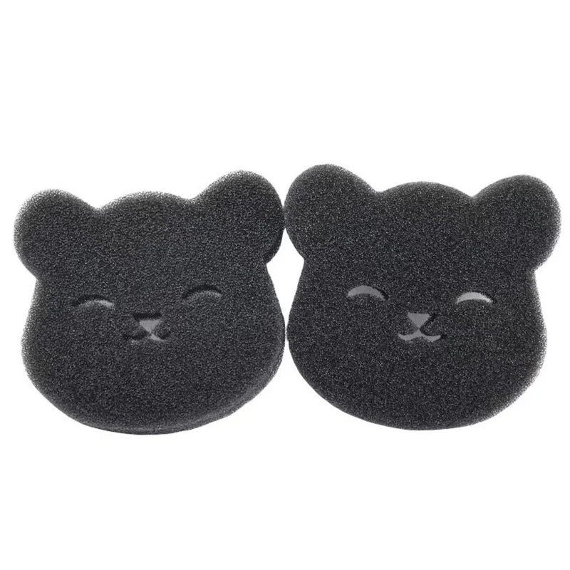 2 /4 Sets Of Household Pet Hair Remover, Machine Washed Bear Sticky Sponge, Reusable, Suitable For Washing Machine, Dryer, Black Oasis Select Pack of 2
