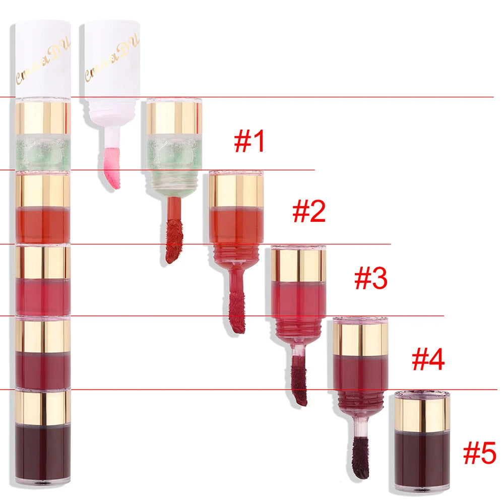Lip Stain Non-Sticky Long-lasting Lock Color Matte Lip Gloss Lipstick Waterproof Y2K Fancy Fashion Birthday Christmas Present Oasis Select