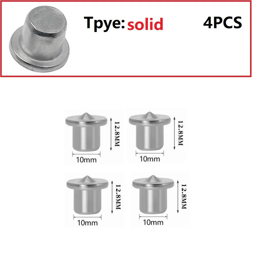 4pcs Dowel Centre Point Pin Set Wood Timber Marker Hole Tenon Center Set 6/8/10/12mm Hand Tool Parts Oasis Select solid 10mm