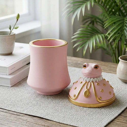 3D Frog Prince Candle Jar Silicone Mold Set, Resin Casting Mould For DIY Candle Making Home Decor Oasis Select