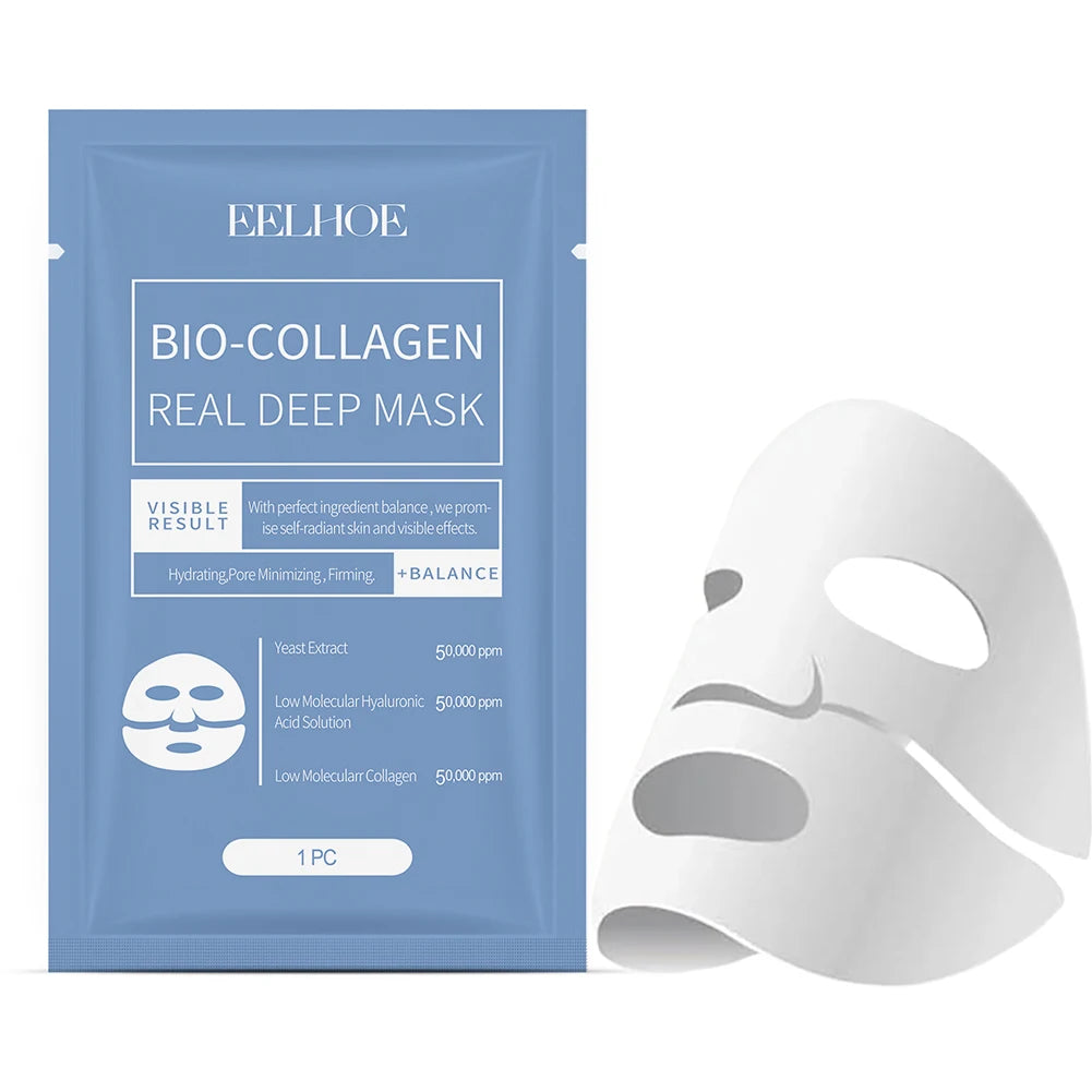 Bio Collagen Deep Hydrating Overnight Face Mask – Pore Minimizing Overnight Face Mask Oasis Select blue