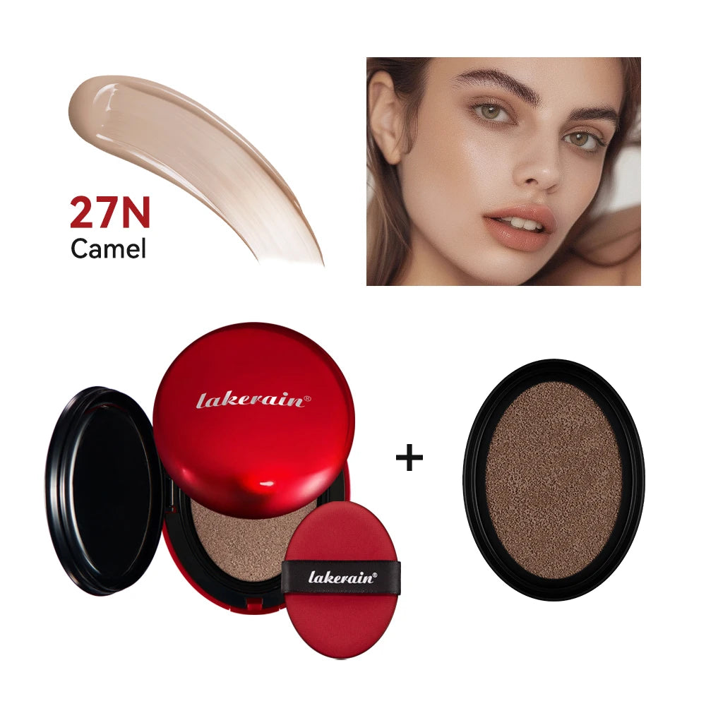 CC Cream Cushion Foundation – Full Coverage, SPF & Refill