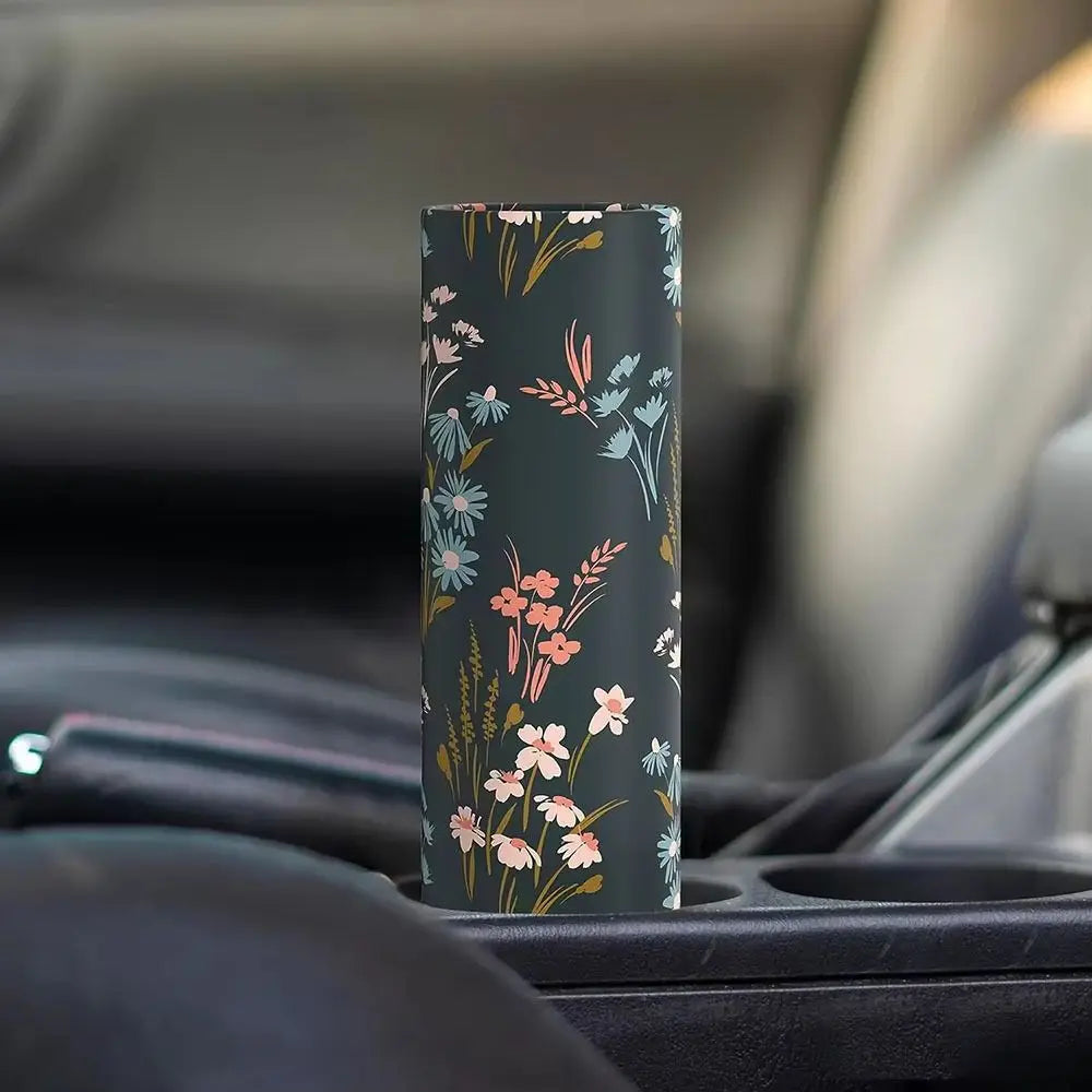 1Pcs Durable 3 Layers Car Home Tissues Holder with Flower Paper Facial Tissue Container Cylinder Box Car Interior Oasis Select