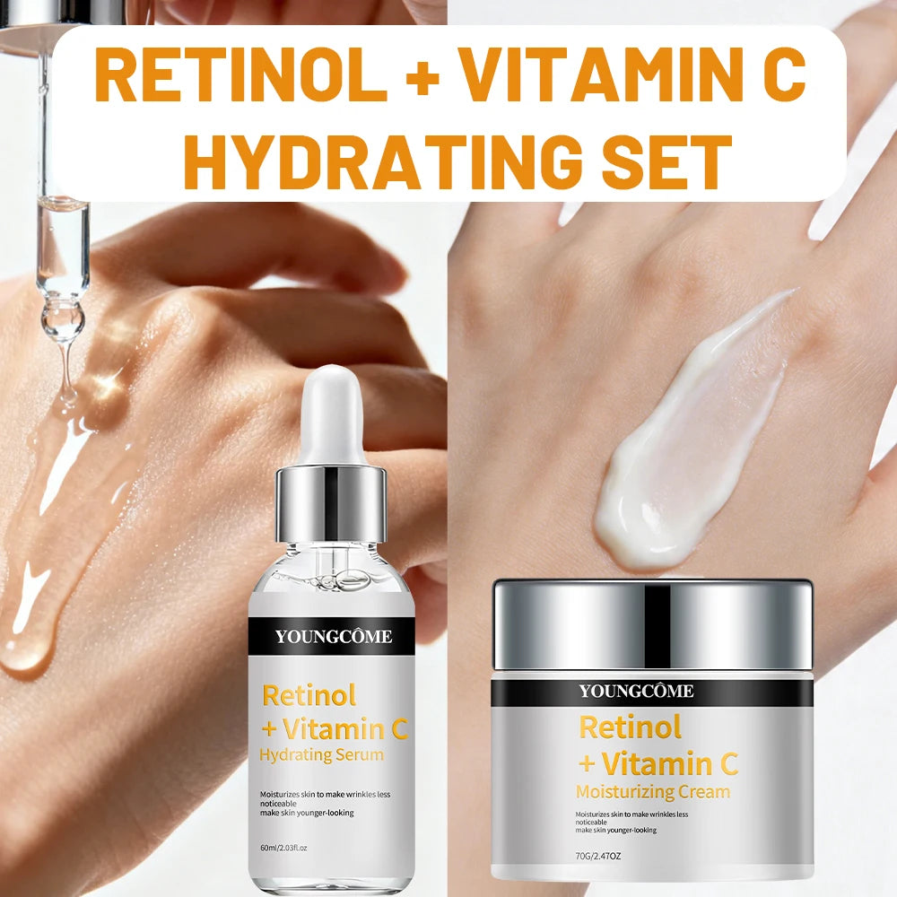 YOUNGCOME Retinol & Vitamin C Hydrating Face Serum Cream Face Serum Cream Oasis Select