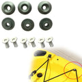 6PC Kayak Deck Line Guides Outfitting Nylon Round Shape Rope Guides for Boat Oasis Select Default Title