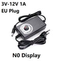 AC Adjustable Transformer Power Adapter AC 220V 100V to DC 5V 9V 12V 15V 24V 2A 3A Adapter EU US Plug Various Voltage DC Source Oasis Select EU Plug 1A