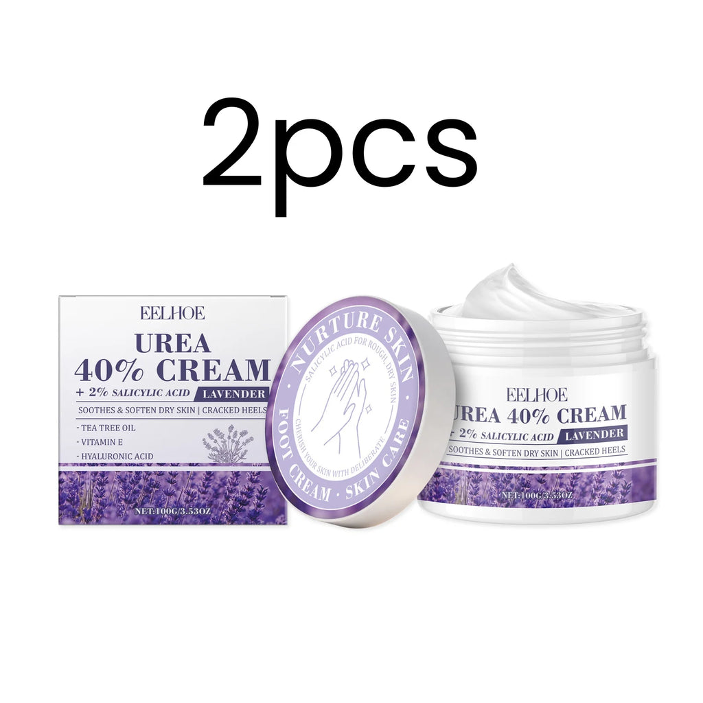 EELHOE 40% Urea Cream – Cracked Heel & Dry Foot Repair Urea Foot Cream Oasis Select 2pcs