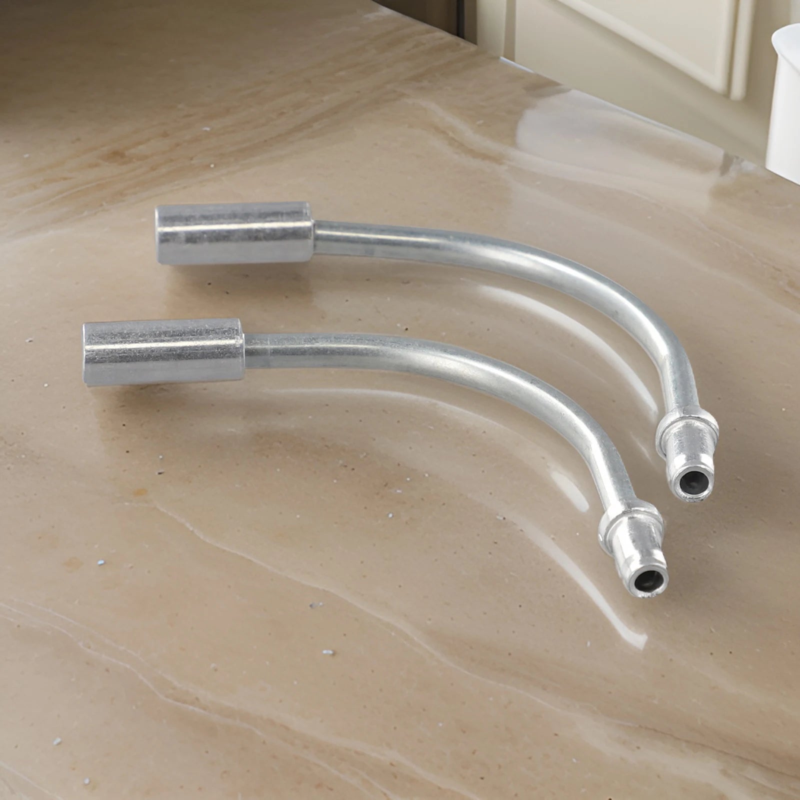 2sets Aluminum Alloy Iron V Brake Elbow Dust Cover Silver MTB Bicycles V Brakes Elbow Accessories Brake Accessories Parts Oasis Select