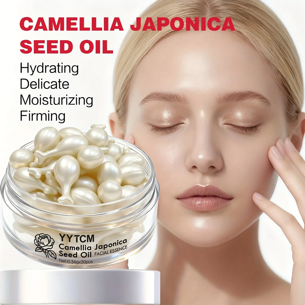 Camellia Seed Oil Capsules – Retinol, Squalane & Niacinamide Serum Face Serum Capsules Oasis Select