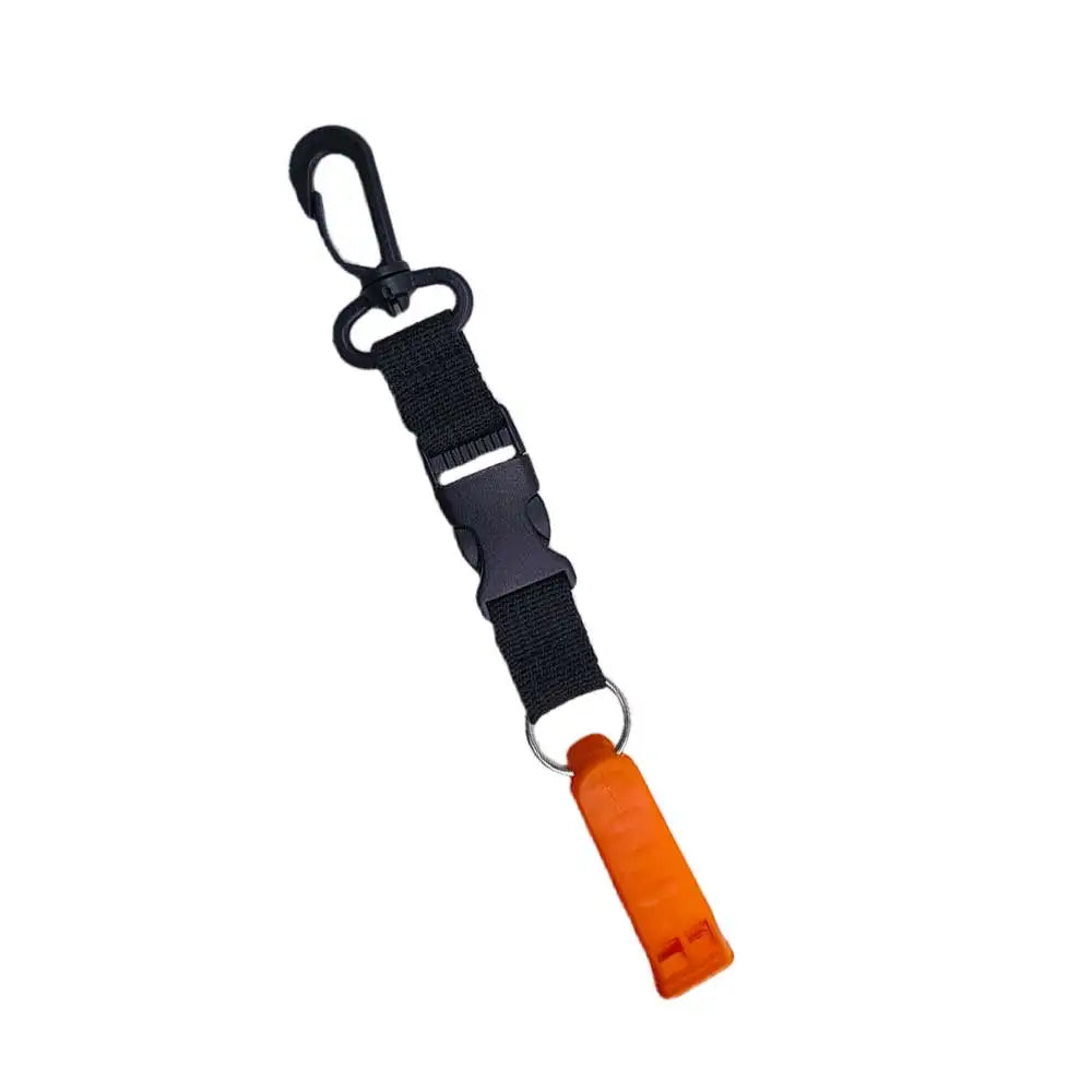 Outdoor Sports Backpack Emergency Whistle with Snap Hook for Camping Hiking Kayak Marine Boat Oasis Select Typ2 1pc