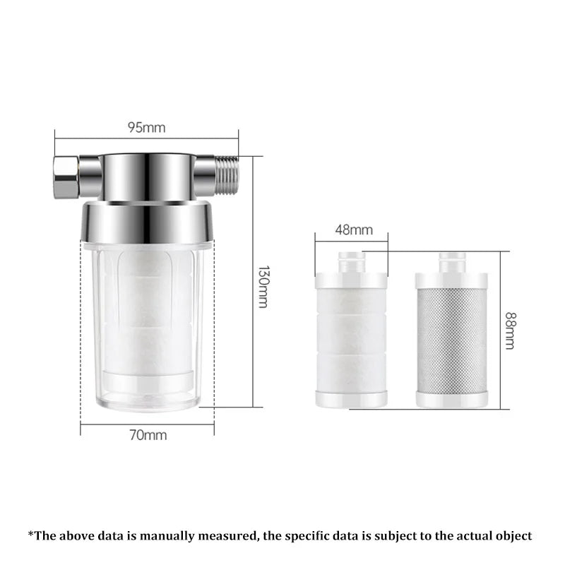 Universal Shower Head Water Purifier – PP Cotton Filter