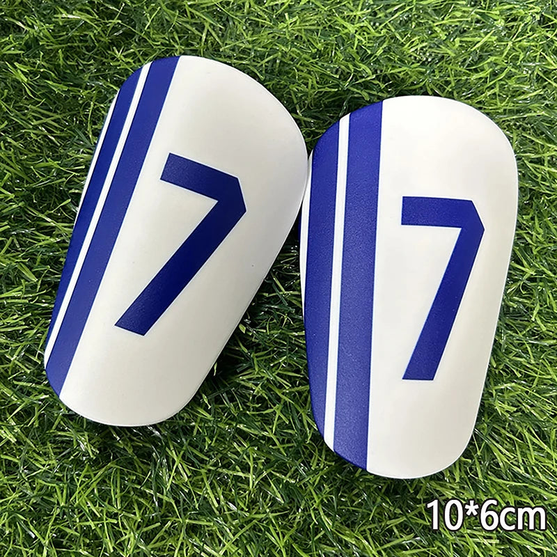 1Pair Mini Football Shin Pad Leg Protector Wear-resistant Shock Absorbing Leg Protector Soccer Training Shank Board Oasis Select 106CM Blue