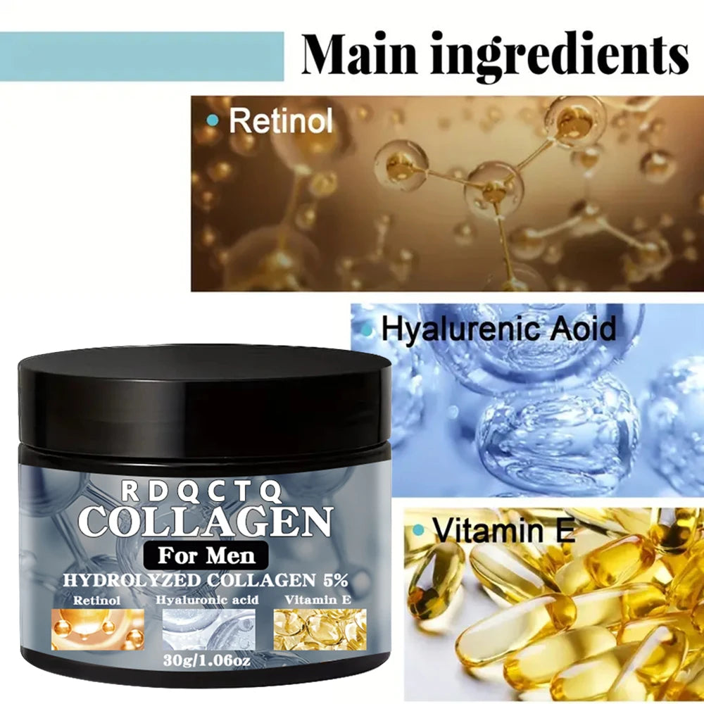 Men's Retinol collagen firming and moisturizing cream Moisturizing Cream Anti-Wrinkle Aging Firming Facial Face Men Skin Care Oasis Select