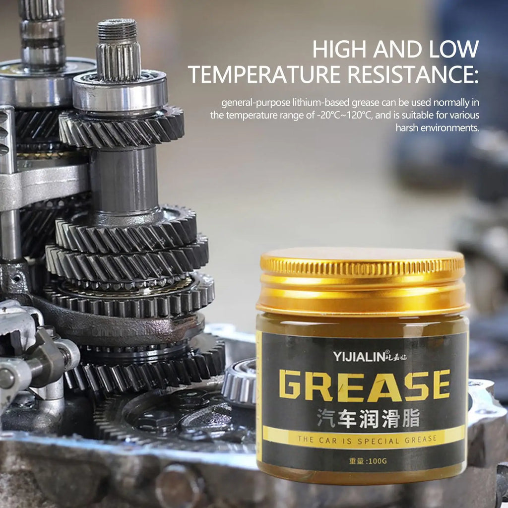 High Temp Wheel Bearing Grease 100g High Temperature Wear-Resistant Lubricating Greas Marine Wheel Bearing Grease For Mechanical Oasis Select