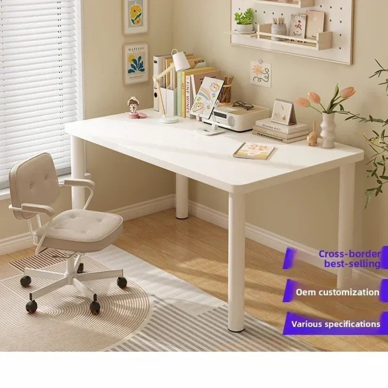 Multi-functional Computer desk Desktop desk Student study home desk Simple small apartment bedroom Simple table Durable Oasis Select