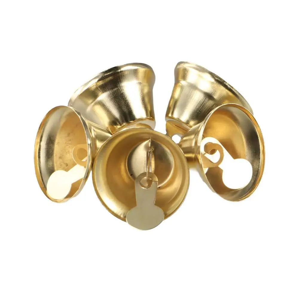 50pcs Gold Jingle Bells – Multi-Size DIY Craft & Wedding Decor DIY Craft Bells Oasis Select