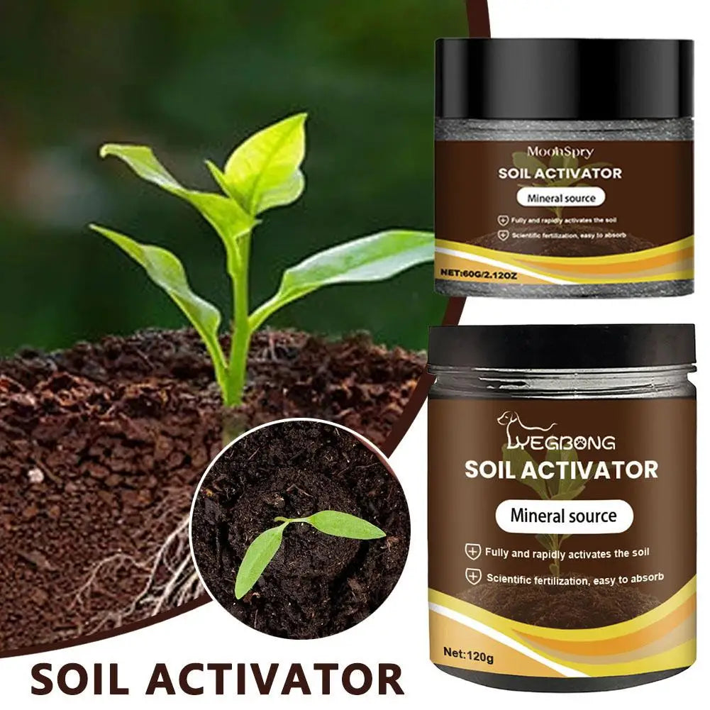 Mineral Source Soil Conditioner Universal Plant Fertilizer For Seedling Growth & Rooting Gardening Essential For Indoor Outdoor Oasis Select