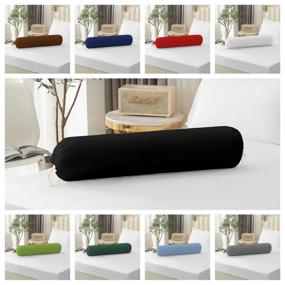 Cylindrical Bolster Pillowcase 106x35cm | Washable Cover