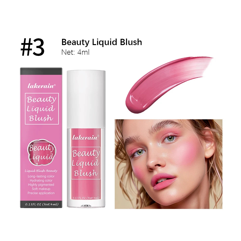 Velvet Matte Liquid Blush – Waterproof Cheek Tint 4ml Liquid Blush Oasis Select Color 3