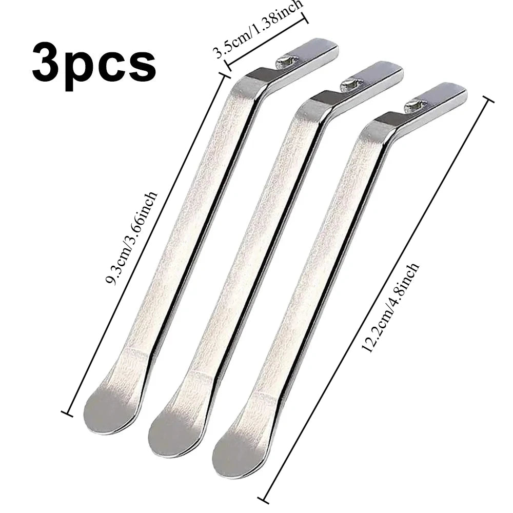 Durable Bike Tire Levers Professional Bicycle Tube Repair Tyre Changing Tool for Cycling Enthusiasts Oasis Select 3PCS Silvery
