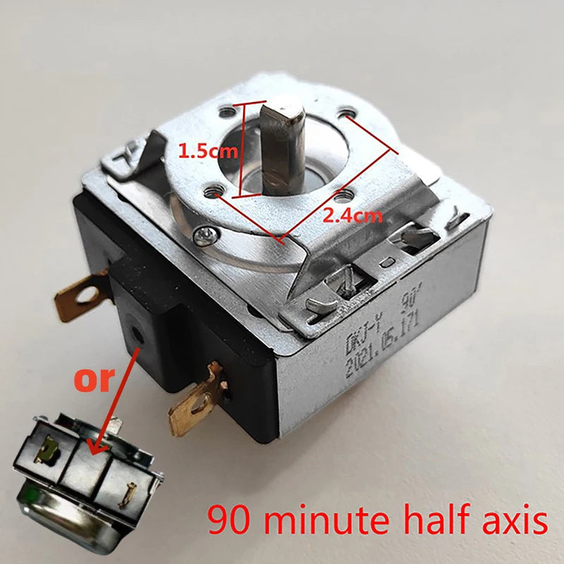 New Electronic Microwave Oven Cooker Air Fryer Parts 30/60/90/120 Minutes 15A 125V 16A 250V Delay Timer Switch Time Controller Oasis Select 90 Minutes
