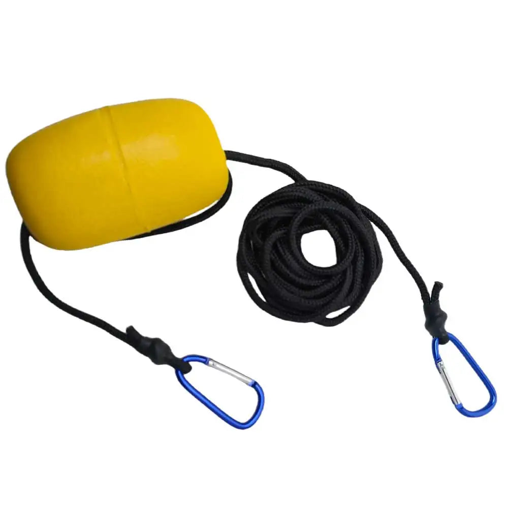 13FT Kayak Drift Anchors Tow Throw Line with High Visibility Buoy Float & 2pcs Aluminum Alloy Spring Hook Oasis Select