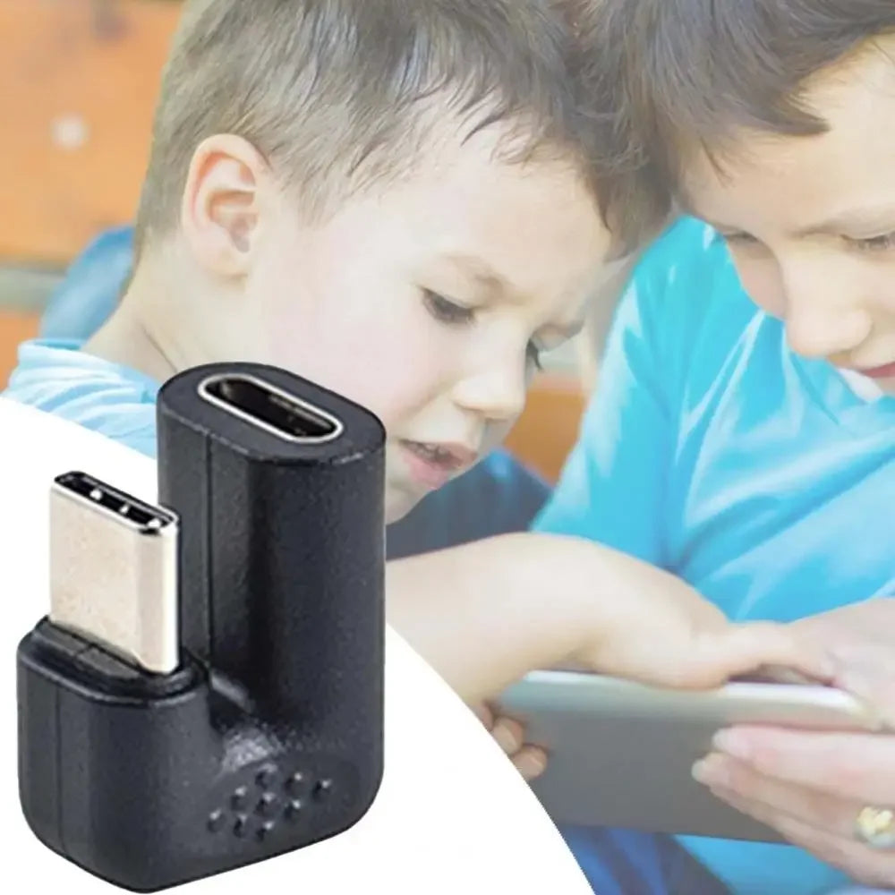 Adapter Type C Adapter 180 Degree Micro USB Data Transmission Converter USB-C Converter Type C Male To Female U-shaped Adapter Oasis Select