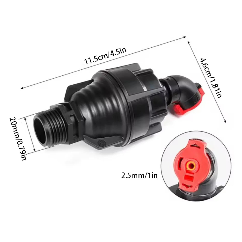 360° Rotating Lawn Sprinkler – Adjustable Spray Distance & Angle