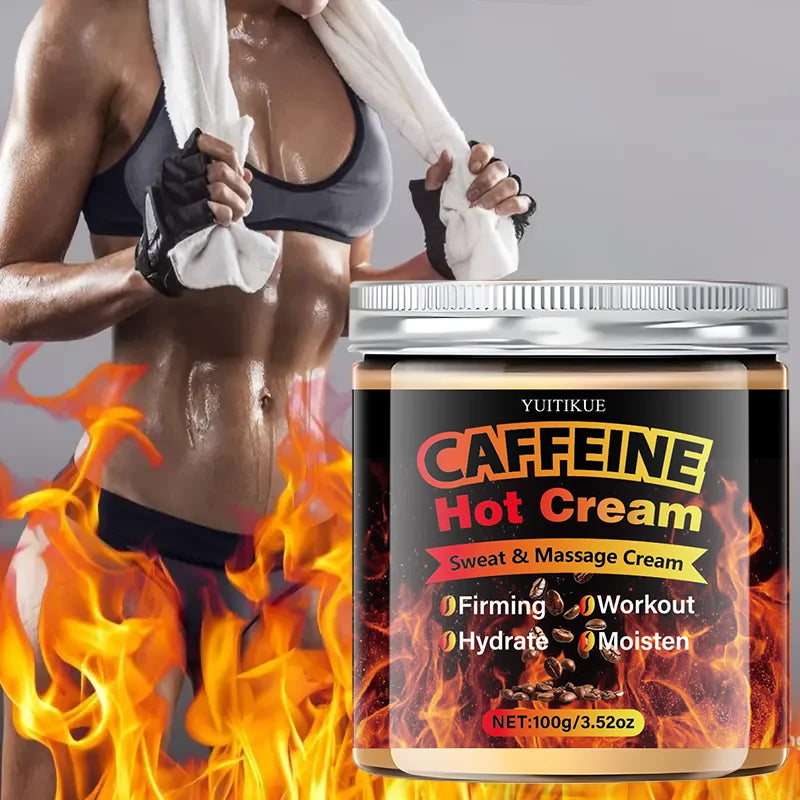 YUITIKUE Caffeine Hot Cream – Thermogenic Sweat Body Cream