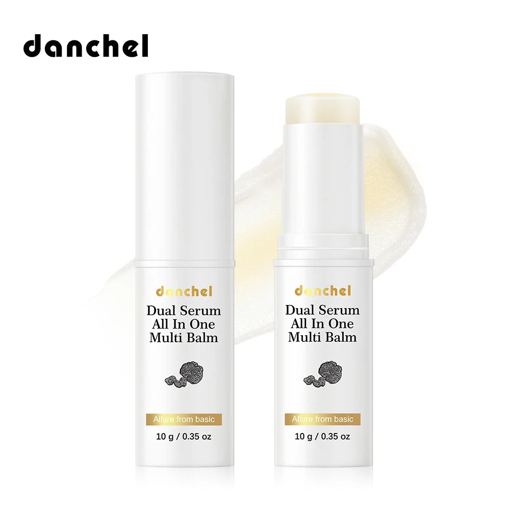 Vegan Collagen & Vitamin C Multi Balm Stick 3-in-1 Moisturizing Hydrating Soothes Dry Patches Serum Stick Radiant Finish Skincar Oasis Select 2 pcs