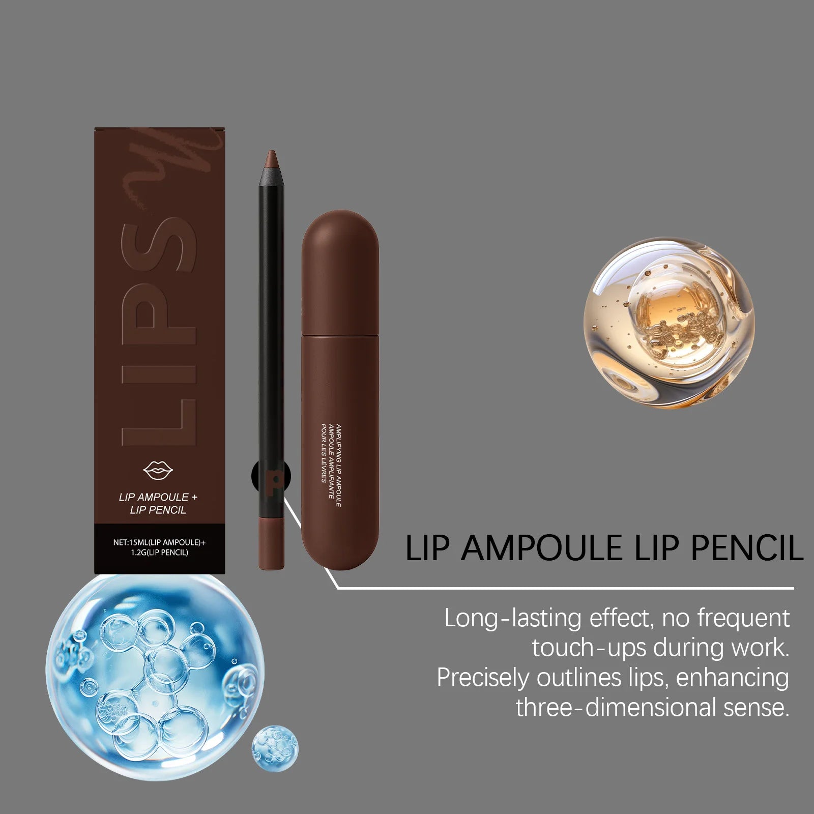 Nicotinamide Lip Serum & Liner Kit – Plump, Moisturize & Define Lip Serum Liner Kit Oasis Select