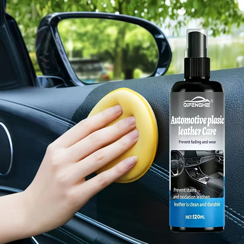 Automotive Plastic & Leather Care Spray - Interior Restorer & Protector for Car Seats, Dashboards & Trim Oasis Select