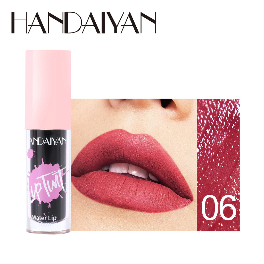 Handaiyan 6-Color Glossy Lip Stain & Cheek Tint | Long-Lasting