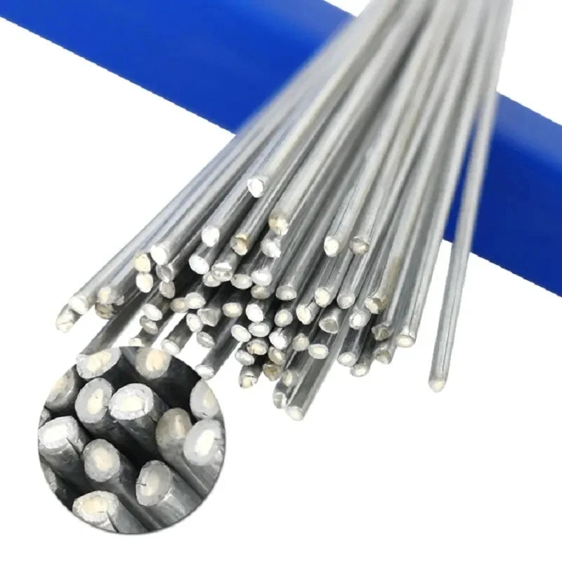 JUSTINLAU 1.6/2.0 330mm Aluminum Welding Strip Flux Cored Low-temperature Brazing Wire Air Conditioning Aluminum Repair Oasis Select