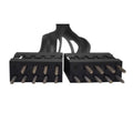 1Pc Dual Control Cable for Power Reset, 9-Pin 1 to 2 Line Splitter Switch for Desktop PC Motherboard Oasis Select onesize